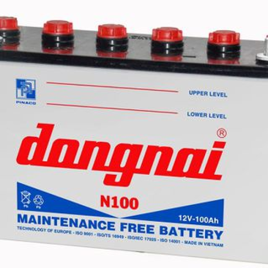 BÌNH ẮC QUY ĐỒNG NAI N100/12V-100AH