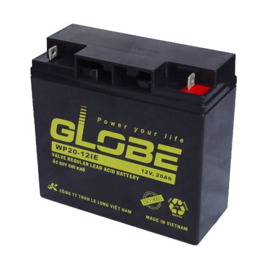 BÌNH ẮC QUY GLOBE 12V-20AH